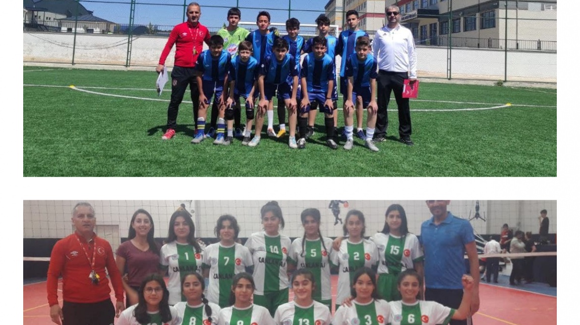 Ortaokullar Arası Futbol ve Voleybol Turnuvası Sonuçlandı
